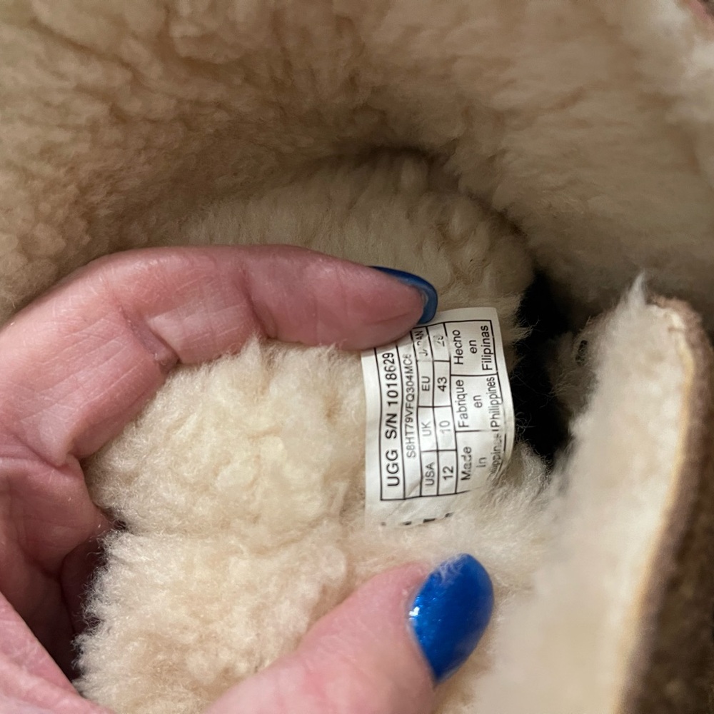 UGG Tan Shearling-Lined Winter Boots - Picture 7 of 7